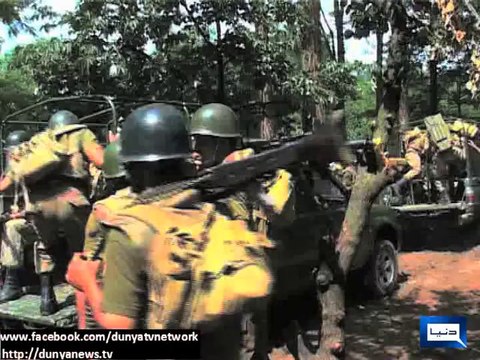 Dunya News - Zarb-e-Azb: Pakistan army says airstrikes kill 40 militants