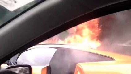 Lamborghini Crash on Malaysian Highway