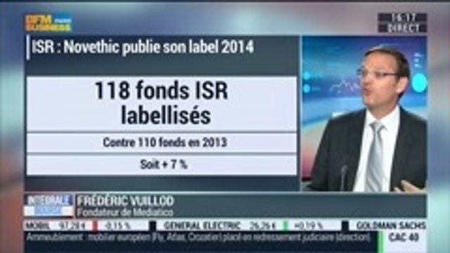Focus sur l’ISR: Novethic publie son label 2014 sur 118 fonds: Frédéric Vuillod, dans Intégrale Bourse - 17/09