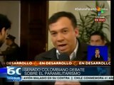 Hilvana Senado colombiano nexos Uribe con terroristas y paramilitares
