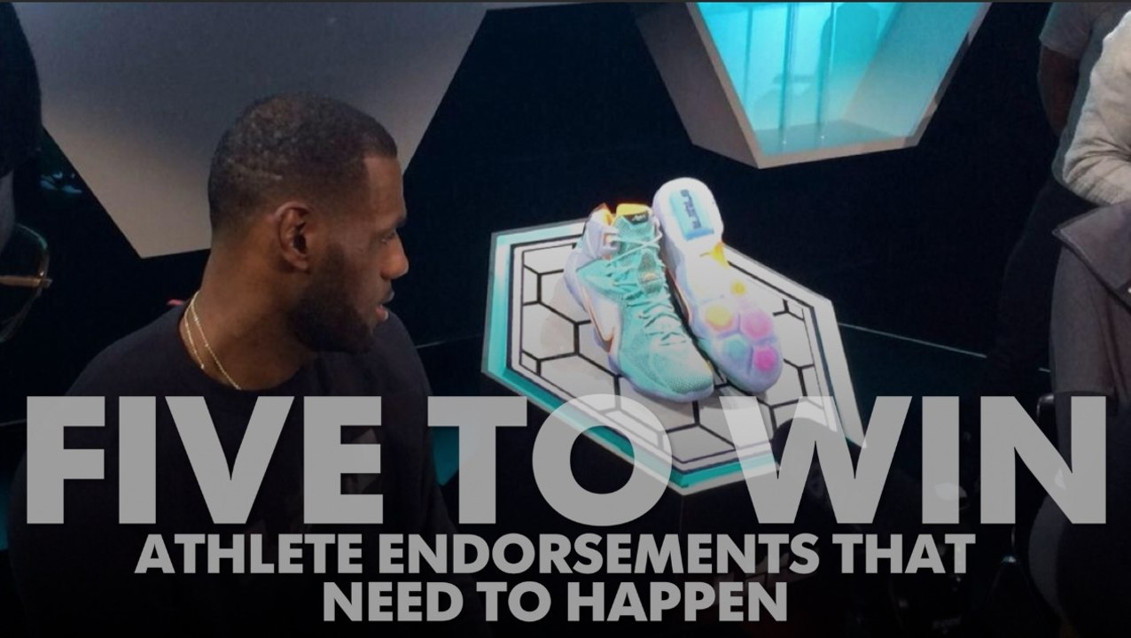 Five to Win: Athlete endorsements that need to happen