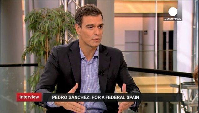 Pedro Sánchez: Defendemos modelos federais como o da Alemanha ou dos Estados Unidos