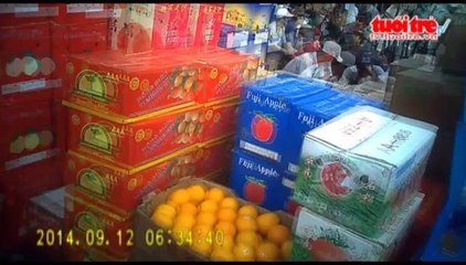 Trái cây Trung Quốc “lột xiêm y”, xóa xuất xứ