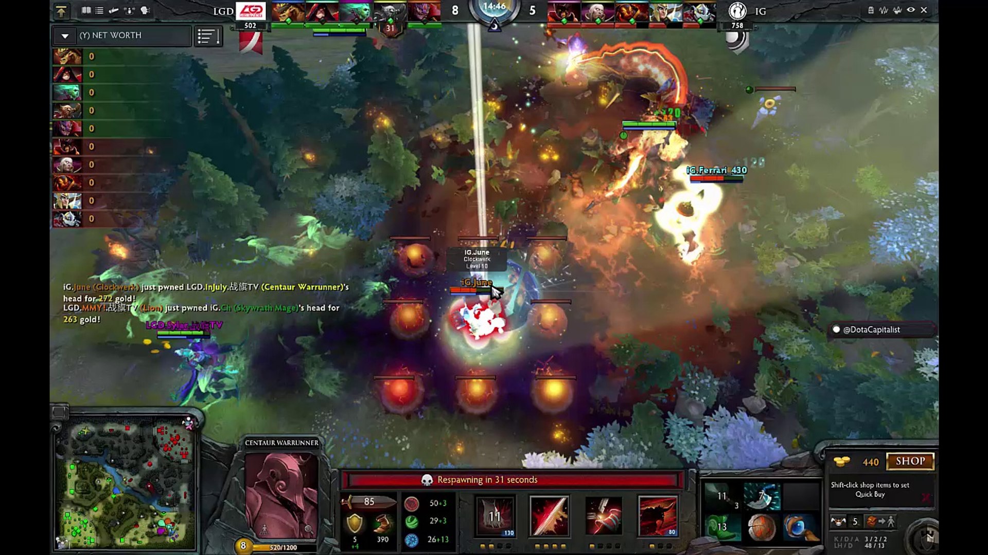LGD-GAMING vs. Invicutus Gaming 10.09.2014