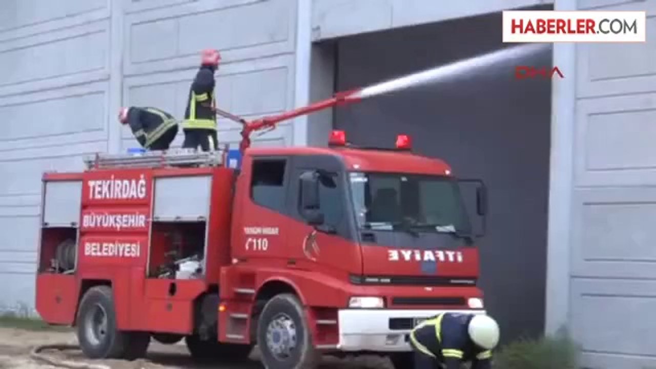 Hayrabolu Osbde Fabrika Yangını 2