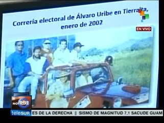 Recuerda Cepeda que clan Ochoa lanzó la campaña presidencial de Uribe