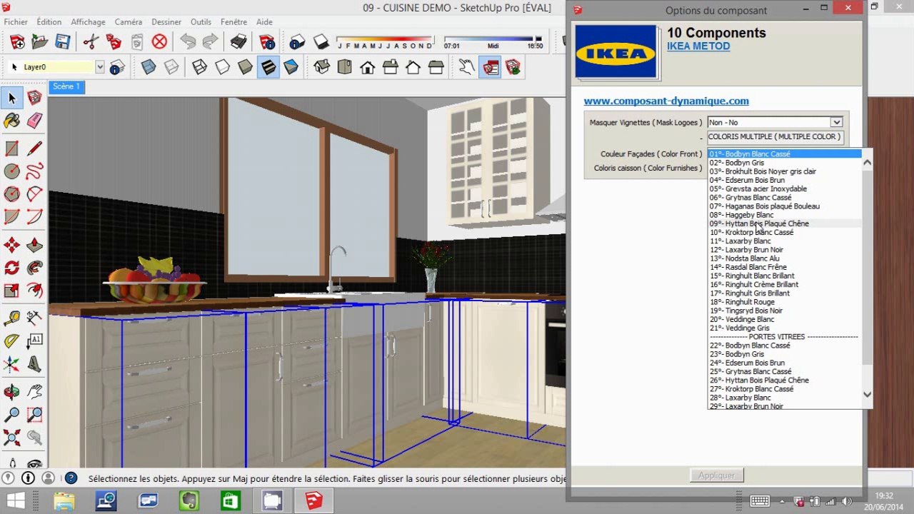 KITCHEN SKETCHUP