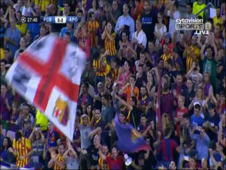 Μπαρτσελόνα-ΑΠΟΕΛ 1-0 Πικέ