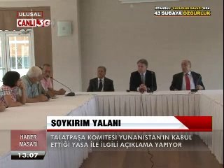Talatpaşa komitesi'nden soykırım yalanı açıklaması. 16.9.2014. Çrş.