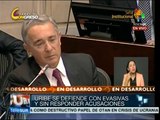 Álvaro Uribe Vélez desestima señalamientos que lo ligan al crimen