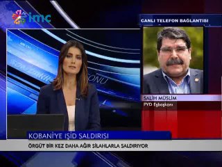 Salih Müslim: IŞİD Kobani'de ağır silahlarla saldırıyor