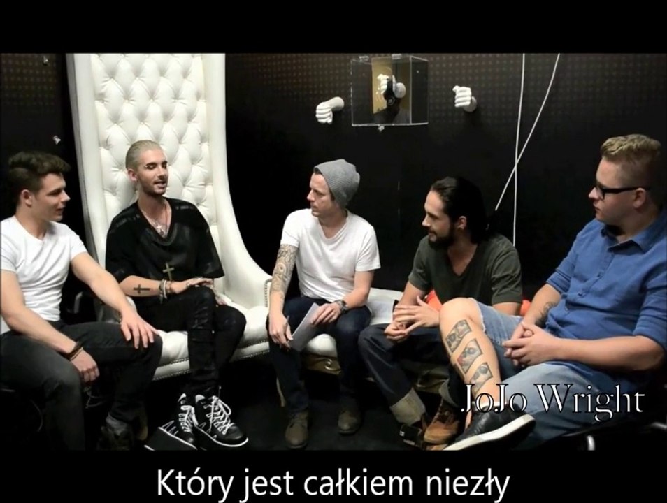 Jojo Wright & Tokio Hotel 2014 (pierwsza część wywiadu) napisy PL (17.09.2014)