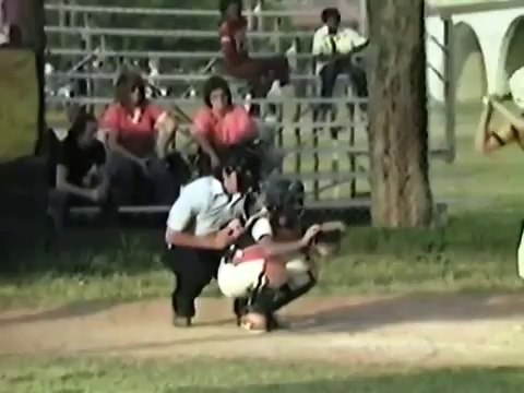 RENNIE COWAN as team catcher for the METS, Minor League All-Boys Little League Baseball (1983).