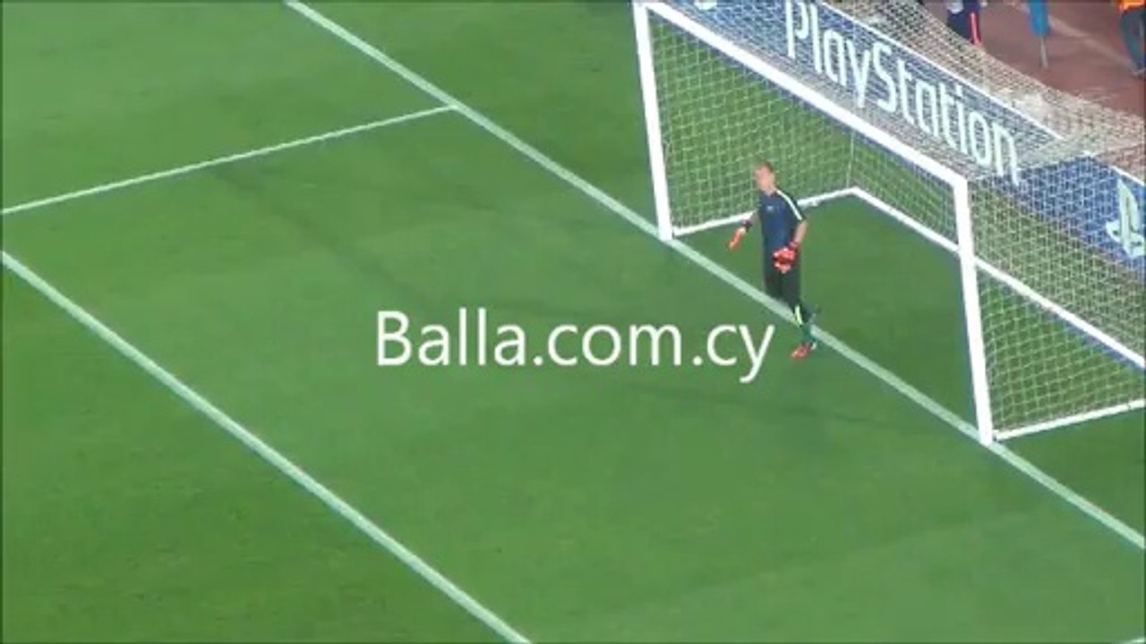 Μπαρτσελόνα-ΑΠΟΕΛ-προθέρμανση Μπαρτσελόνα τερματοφύλακες