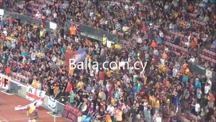 Μπαρτσελόνα-ΑΠΟΕΛ-Barca fans 1