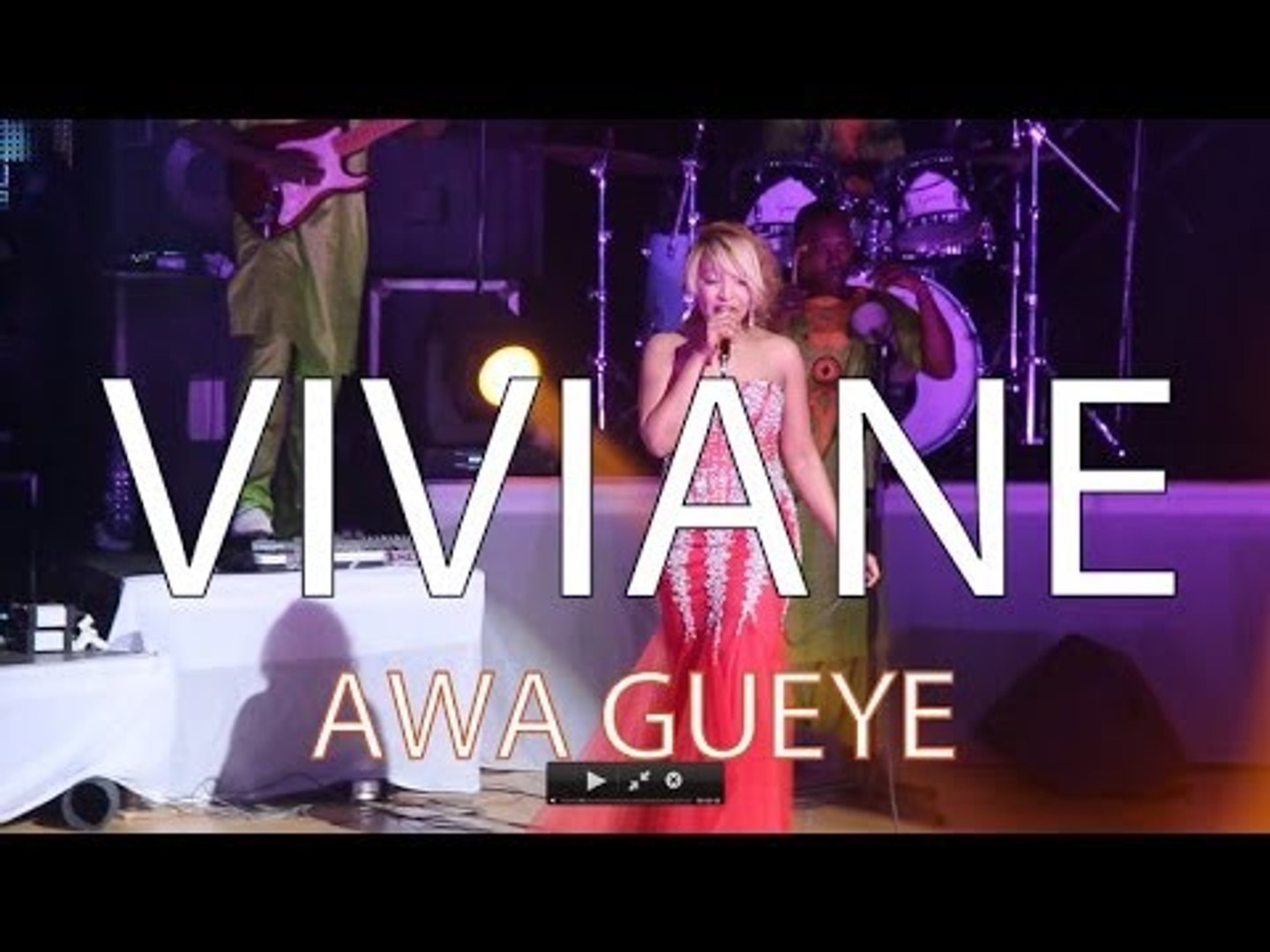 Viviane Chidid Reprend La Chanson De Youssou Ndour Awa Gueye Anniversaire Grand Theatre Video Dailymotion