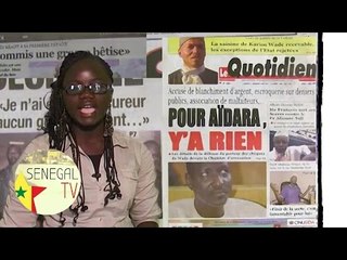Revue de presse SenegalTV 04 Mai 2013