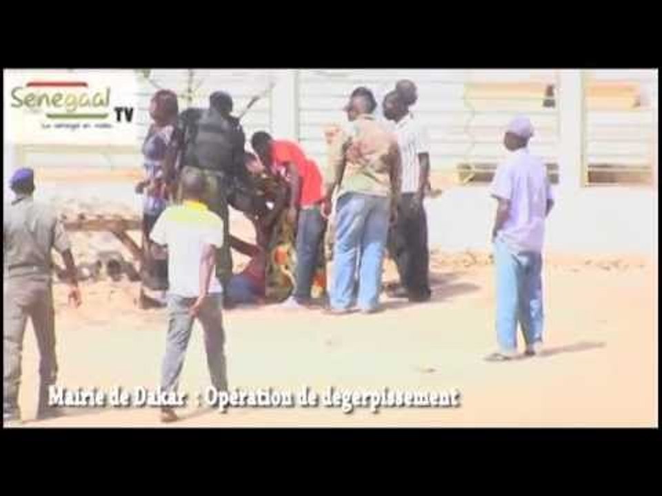Mairie de Dakar : Opération Déguerpissement