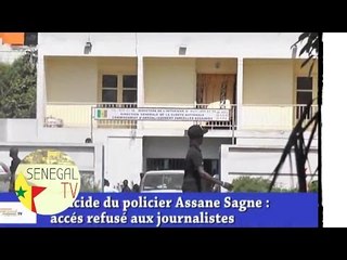 suicide du policier Assane Sagne