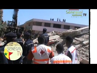 Effondrement d'un immeuble à Ouakam