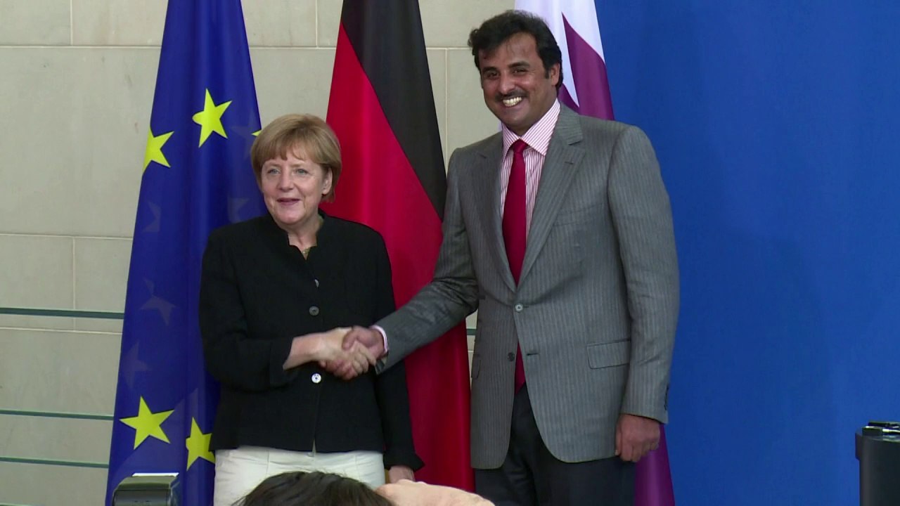 Qatar Emir tells Germany his country doesn't back extremists