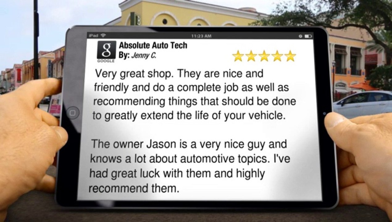 Absolute Auto Tech San Luis Obispo         Outstanding         5 Star Review by Jenny C.