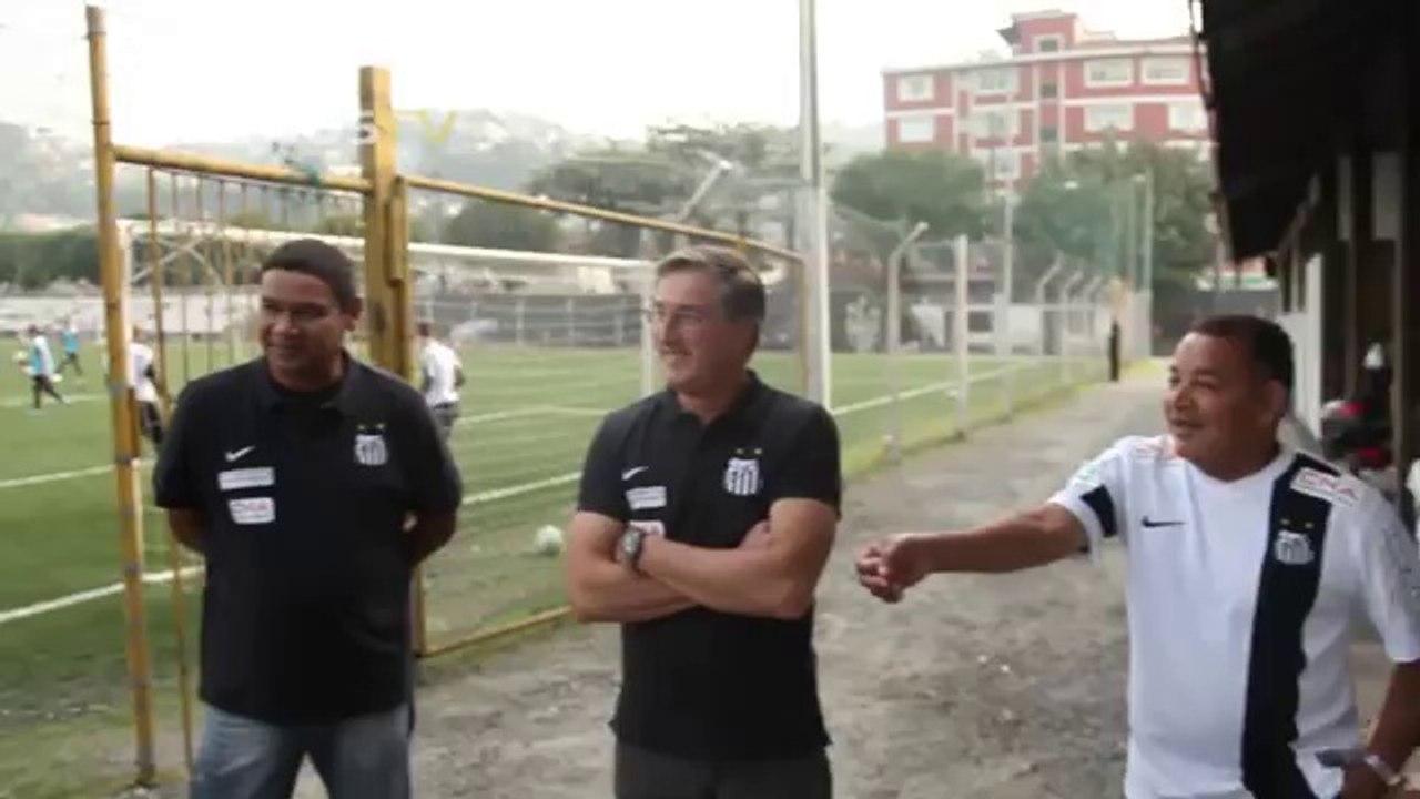 Robinho histórias base do Santos