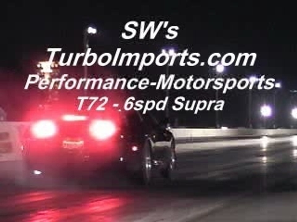 Supra 9,81 secondes run