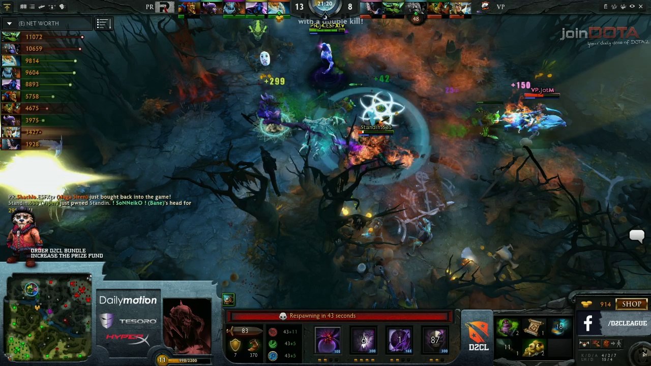 Virtus.Pro vs Power Rangers Game 1 - Dota 2 Champions League @DotaCapitalist & @NahazDota