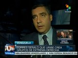 Uribe estaría creando grupos de extrema derecha: Min. Torres