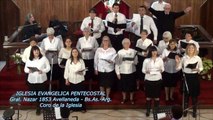 Iglesia Evangélica Pentecostal - Alabanza Coro de la Iglesia(2). Día del Pastor. 31-08-2014