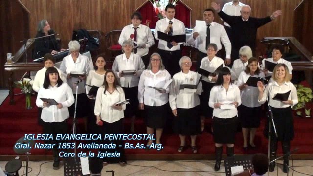 Iglesia Evangélica Pentecostal - Alabanza Coro de la Iglesia(2). Día del Pastor. 31-08-2014