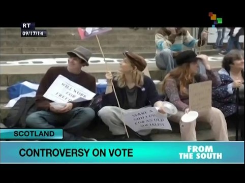 On eve of Scottish referendum, campaigners seek votes