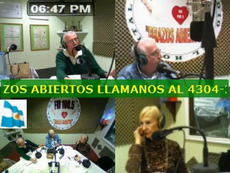 Radio Brazos Abiertos Hospital Muñiz Programa PRESENTACION LIBRO "EL CRUCE"
