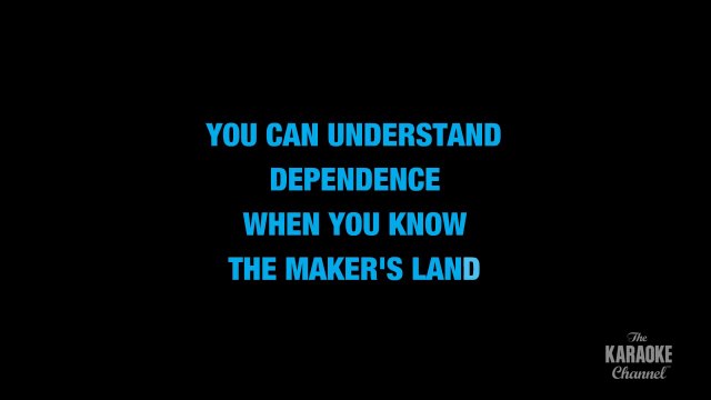 The Cave in the Style of _Mumford & Sons_ karaoke video with lyrics (no lead vocal)