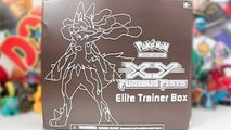 Opening A Pokemon XY Furious Fists Elite Trainer Box!