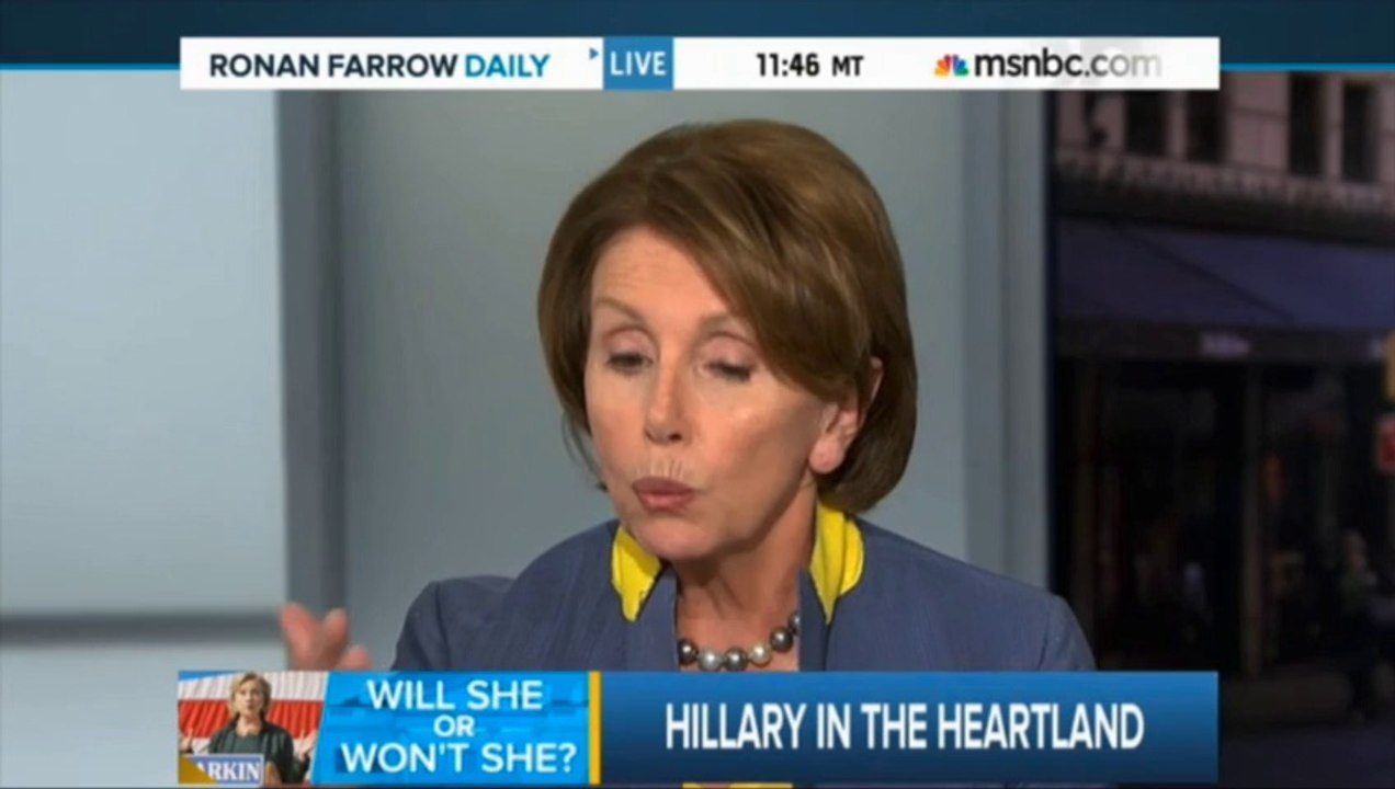 Nancy Pelosi Rips Republican Obstructionists: 'We never treated Pres. Bush the way they treat Pres. Obama.'