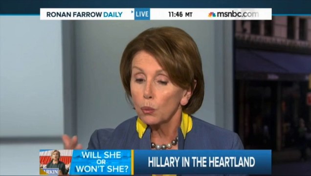 Nancy Pelosi Rips Republican Obstructionists: 'We never treated Pres. Bush the way they treat Pres. Obama.'