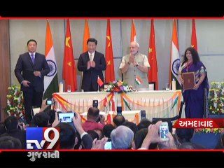 India, China ink three key MoUs, Ahmedabad - Tv9 Gujarati