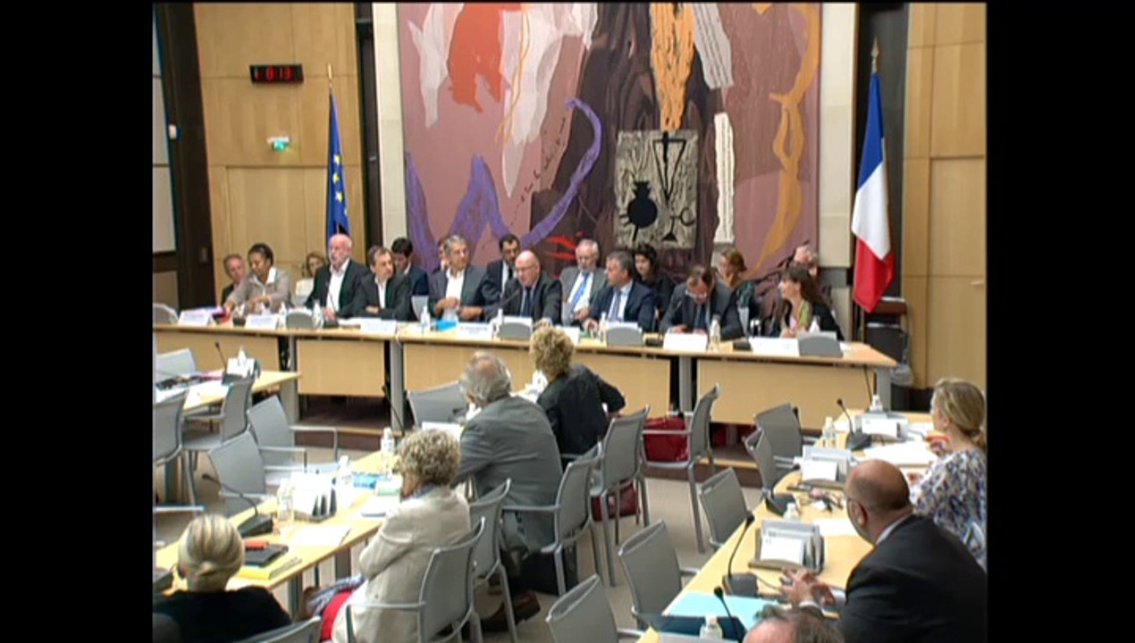 Table ronde avec les représentants des élus - Mercredi 17 Septembre 2014