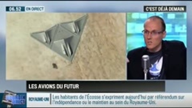 La chronique d'Anthony Morel : Les avions du futur - 18/09