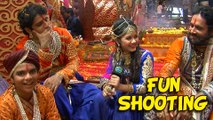 Phool And Pratap Family Enjoying Pratap - Ajabde's Wedding |Behind The Scenes|Maharana Pratap