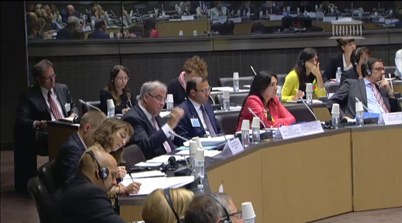 CAE Rencontre Interparlementaire Projet Parquet Européen 17 sept 2014 Int 1