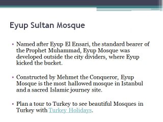 5 Mosques in Istanbul