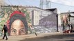 Timelapse de Street art à Brooklyn : 7 jours, 3 artistes, 3 murs!