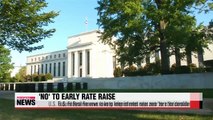 U.S. Federal Reserve vows to keep interest rates near zero 'for considerable time'