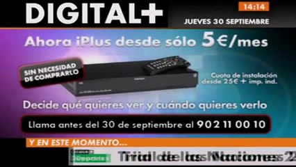 Portada: Música en Canal Portada - Jueves 30 Sept