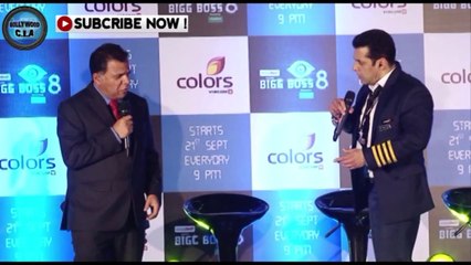 Salman Khan talks about Elli Evram at Bigg Boss 8 LAUNCH