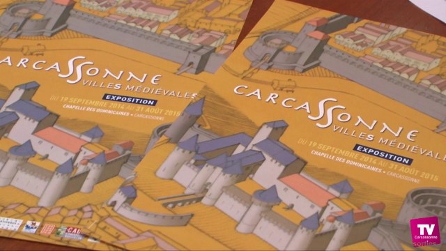 L'exposition Carcassonne, villes médiévales ouverte au public à partir du 19 septembre 2014 :