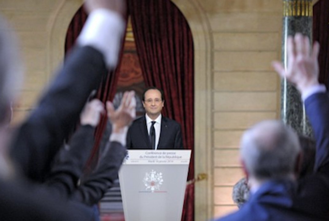 Conférence de presse :«Hollande est très bon da...
